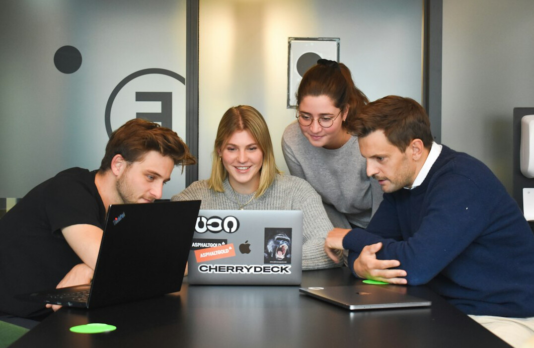 software development team meeting