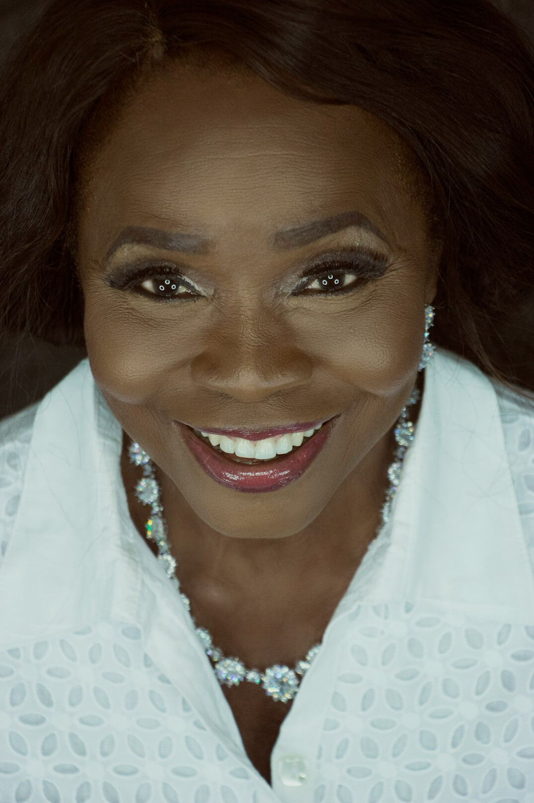 Studio portrait of a professional woman smiling